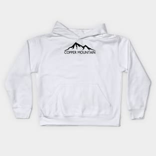 Copper Mountain Colorado Skiing Ski Kids Hoodie